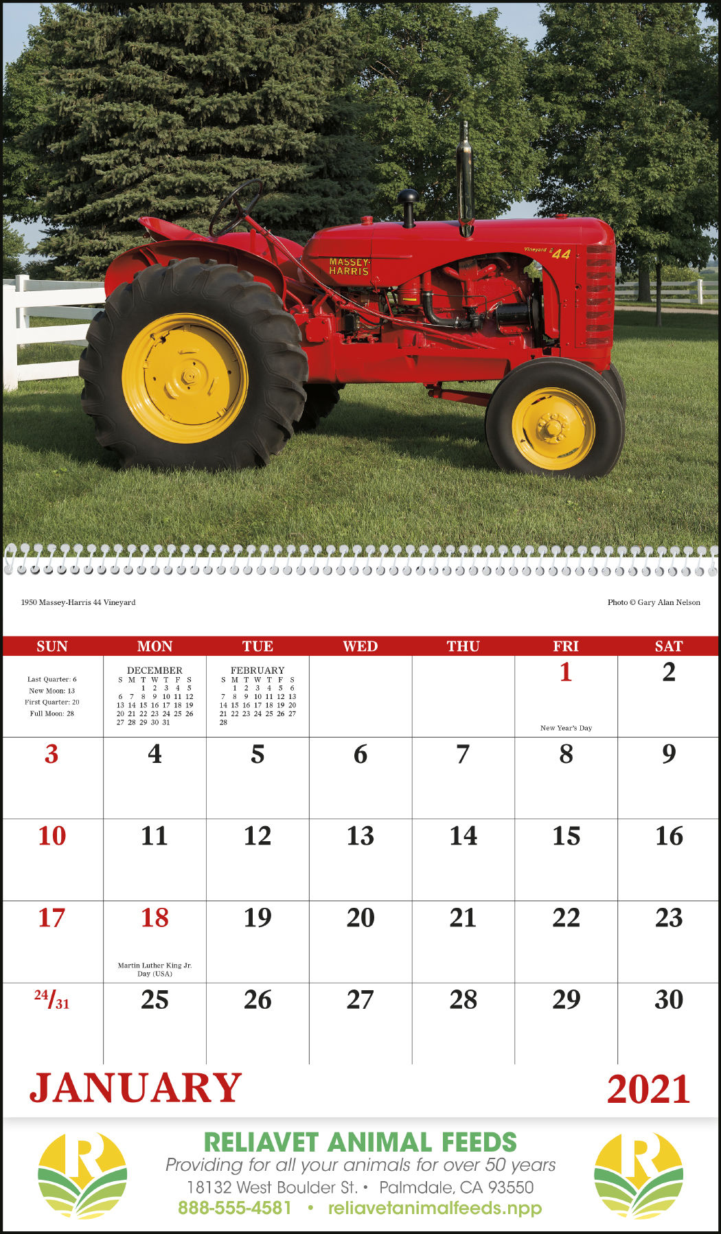 Spiral Classic Tractors 2024 Calendar lupon.gov.ph